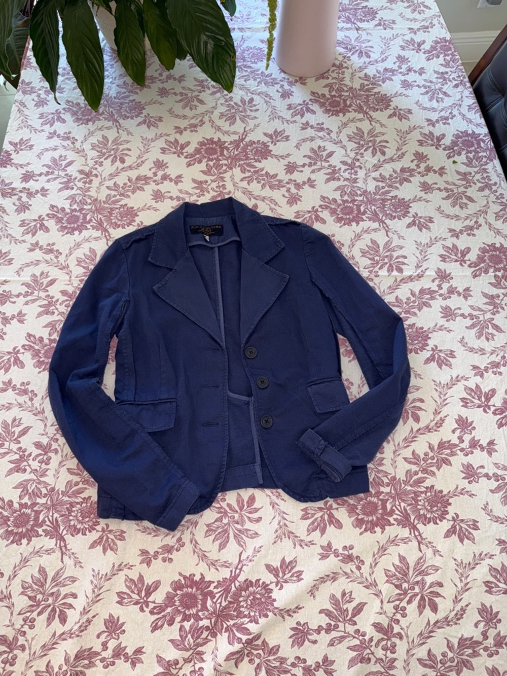 Vintage classic juicy couture jeans Navy Women's Blazer 100% cotton small